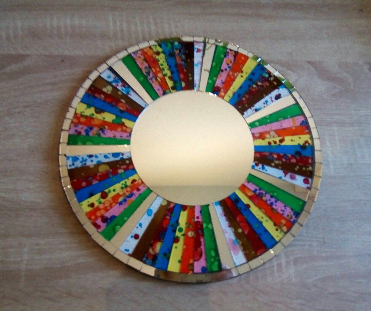 Miroir - Maison du Monde - Soleil - 60 cm - MDF et verre